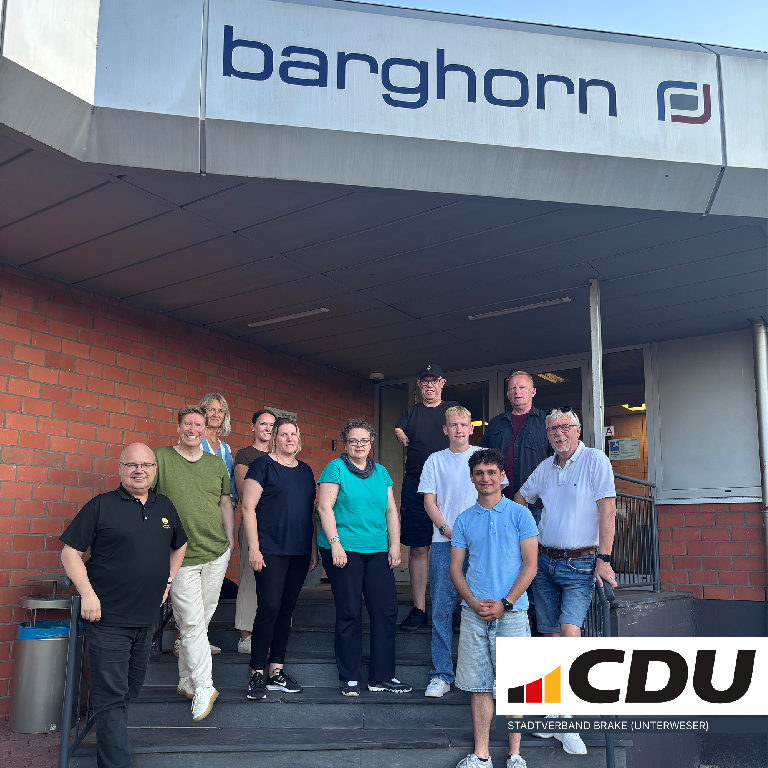 Die Braker CDU zu Besuch bei Barghorn
