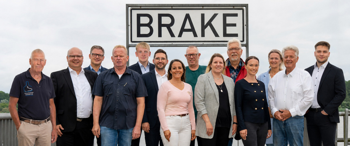 Kandidaten der CDU Brake für den Stadtrat 2026